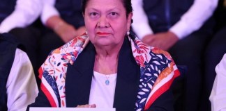 La fiscal general María Consuelo Porras está sancionada por 42 países bajo señalamientos de ser un personaje antidemocrático. Foto: MP / La Hora.