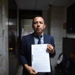 Fiscal Saúl Sánchez presentó el segundo acto conclusivo dentro del caso Toma Usac y busca enviar a juicio a otros 6 implicados. Foto: Fabricio Alonzo