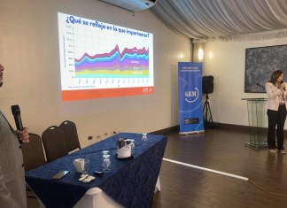“La UFM, a través del Centro de Emprendimiento Kirzner, presentó el décimo cuarto Reporte Nacional de Emprendimiento para Guatemala" FOTO: Jose Orozco / LH
