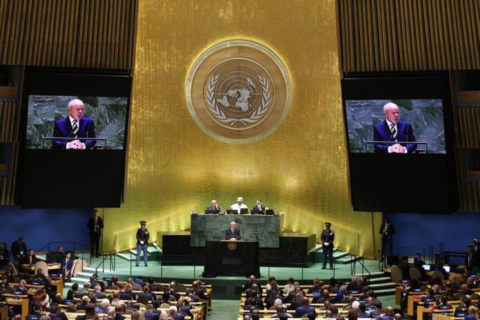 Lula da Silva en la Asamblea General de la ONU