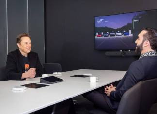 Reunión entre Elon Musk y el presidente salvadoreño, Nayib Bukele. EFE/ Gobierno de El Salvador