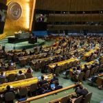 António Guterres, secretario general de Naciones Unidas, interviene en la 79na sesión de la Asamblea General de la ONU, el 10 de septiembre de 2024. (AP Foto/Yuki Iwamura)
