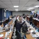 El Parlacen durante una votación realizada el 25 de septiembre pasado.