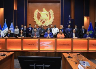 Segunda reunión para trazar hoja de ruta para frenar el tráfico de armas y municiones. Foto: MINGOB