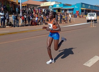 Rebecca Cheptegei, una atleta ugandesa que vive en Kenia, fue quemada por su novio. (Foto AP)