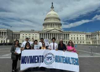 Guatemaltecos piden TSE en Estados Unidos