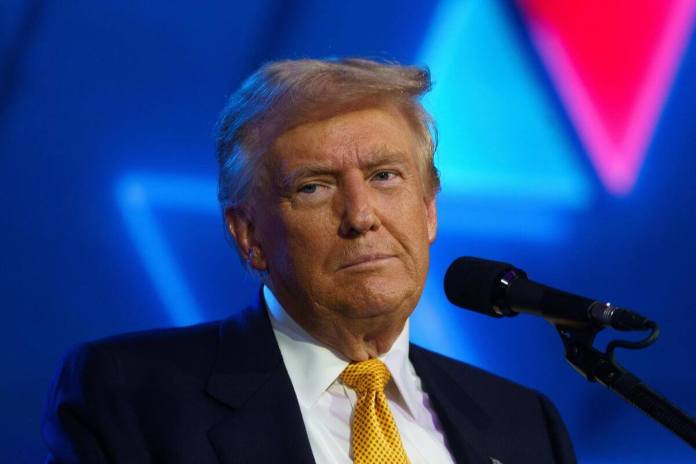 El expresidente y candidato republicano, Donald Trump, en una foto de archivo. EFE/EPA/WILL OLIVER