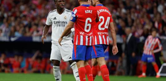 Vinícius fue víctima de una campaña racista por parte de aficionados del Atlético de Madrid