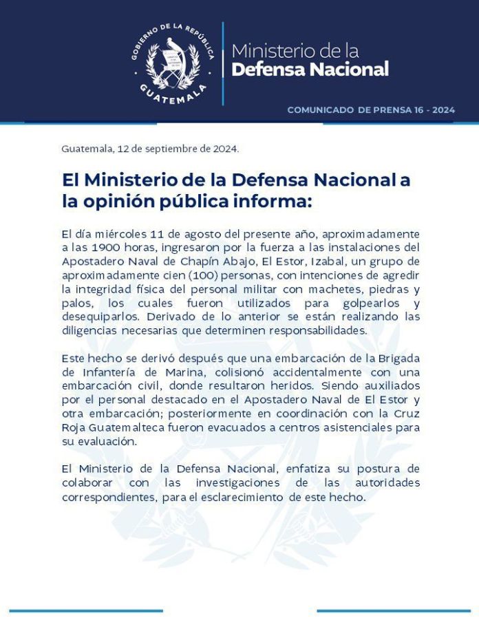 Foto: Ministerio de la Defensa