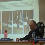Tribunal Séptimo de Sentencia Penal observó las imágenes que registraron la muerte de "Manolito" Castillo. Foto: Fabricio Alonzo