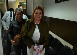 Gloria González, alías la Patrona, sentenciada a 9 años de prisión. Foto: Fabricio Alonzo