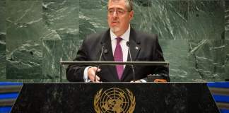 Presidente Bernardo Arévalo en la Cumbre del Futuro. Foto: CSP