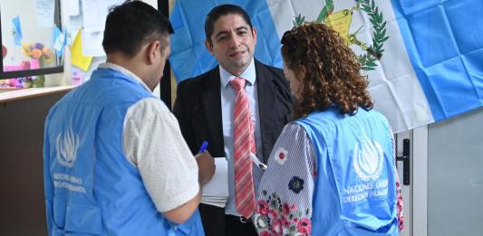 Stuardo Campo presentó su defensa y señalá a exfiscal de ser la responsable de los hechos en su contra. Foto: Fabricio Alonzo.