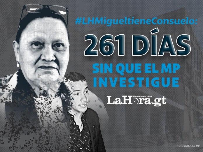 Han transcurrido 260 días sin que el MP investigue a Miguel Martínez. Foto La Hora arte Roberto Altán