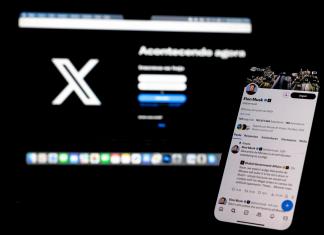 Fotografía de un dispositivo móvil con la red social X, en Rio de Janeiro (Brasil).EFE/ Antonio Lacerda.