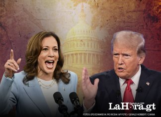 Candidatos a la presidencia de los Estados Unidos, Kamala Harris y Donald Trump. Foto: EFE / AP