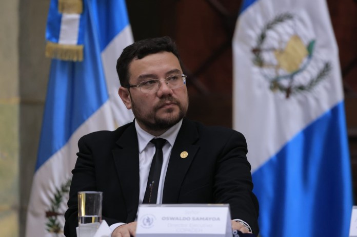 Oswaldo Samayoa, director ejecutivo de la Comisión Presidencial por la paz y los Derechos Humanos. Foto: COPADEH.