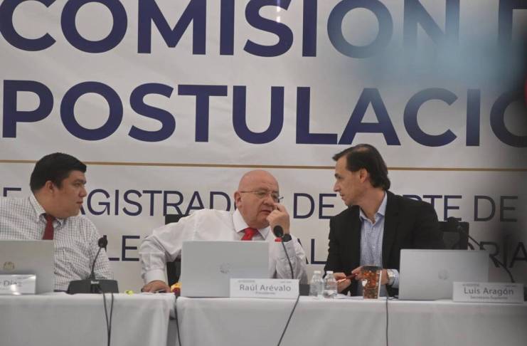 Los comisionados no aceptaron ninguna impugnación contra la nómina de aspirantes. Foto: Fabricio Alonzo