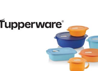 Recipientes plásticos de tupperware