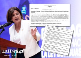 El Gabinete del Agua tendrá una vigencia de seis años a partir de este 3 de septiembre, y será presidido por la vicepresidenta, Karin Herrera.