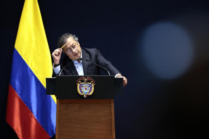 El presidente de Colombia, Gustavo Petro. Foto: La Hora / EFE-José Méndez.