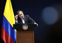 El presidente de Colombia, Gustavo Petro. Foto: La Hora / EFE-José Méndez.