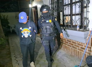PNC capturó al responsable de un ataque armado en Antigua Guatemala. Foto: PNC