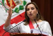 Dina Boluarte, expresidenta de Perú. Foto La Hora: EFE