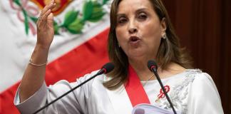 Dina Boluarte, expresidenta de Perú. Foto La Hora: EFE