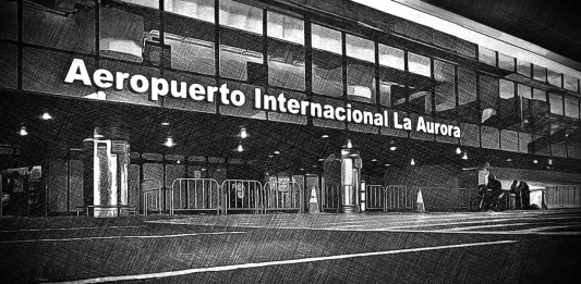 Aeropuerto La Aurora. Foto arte La Hora Roberto Altán