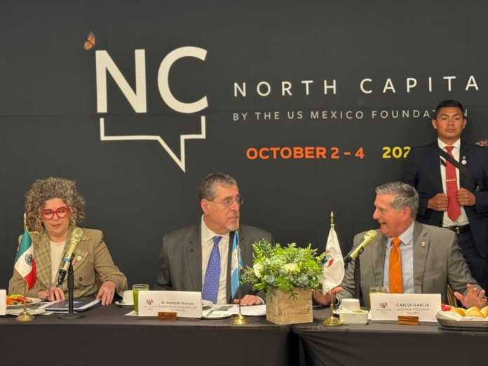 Bernardo Arévalo se reunió con empresarios mexicanos. Foto La Hora: Gobierno de Guatemala