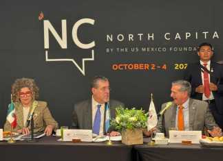 Bernardo Arévalo se reunió con empresarios mexicanos. Foto La Hora: Gobierno de Guatemala