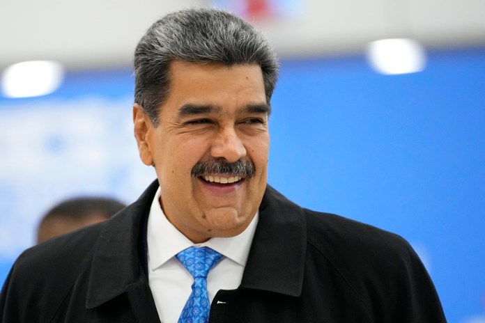 Nicolás Maduro, quien juró como mandatario de Venezuela para un tercer sexenio en el poder, negó este lunes que haya una crisis con Brasil. Foto La Hora: AP Archivo