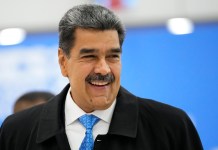 Nicolás Maduro, quien juró como mandatario de Venezuela para un tercer sexenio en el poder, negó este lunes que haya una crisis con Brasil. Foto La Hora: AP Archivo