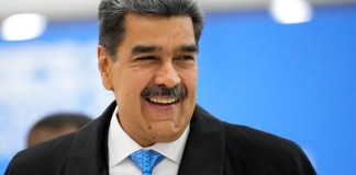 Nicolás Maduro, quien juró como mandatario de Venezuela para un tercer sexenio en el poder, negó este lunes que haya una crisis con Brasil. Foto La Hora: AP Archivo