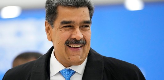 Nicolás Maduro, quien juró como mandatario de Venezuela para un tercer sexenio en el poder, negó este lunes que haya una crisis con Brasil. Foto La Hora: AP Archivo