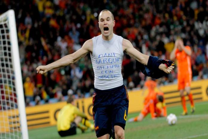 Andrés Iniesta gol final Mundial 2010