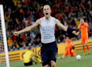 Andrés Iniesta gol final Mundial 2010