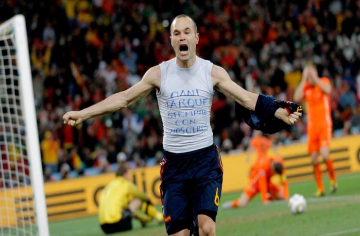 Andrés Iniesta gol final Mundial 2010