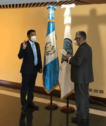 Byron Arnulfo Bin Quej, gerente general de Fontierras