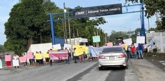 Bloqueo Aduana Tecun Uman