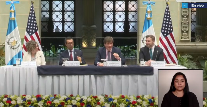 Diálogo económico de alto nivel entre Estados Unidos y Guatemala