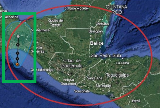 Depresión tropical Eleven-E podría convertirse en tormenta Kristy y amenaza con lluvias y actividad eléctrica