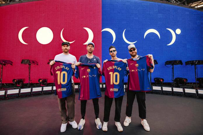 FC Barcelona Coldplay