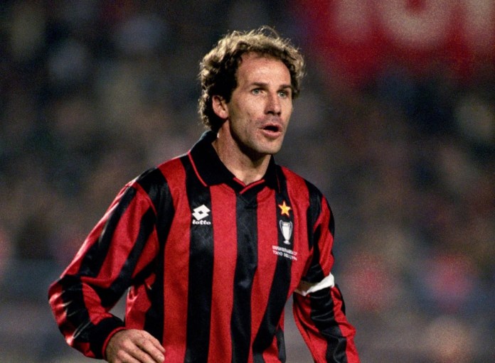 Foto de archivo de Franco Baresi jugando con el AC Milan. (Imaagen tomada de la Web)