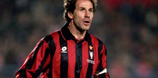 Foto de archivo de Franco Baresi jugando con el AC Milan. (Imaagen tomada de la Web)