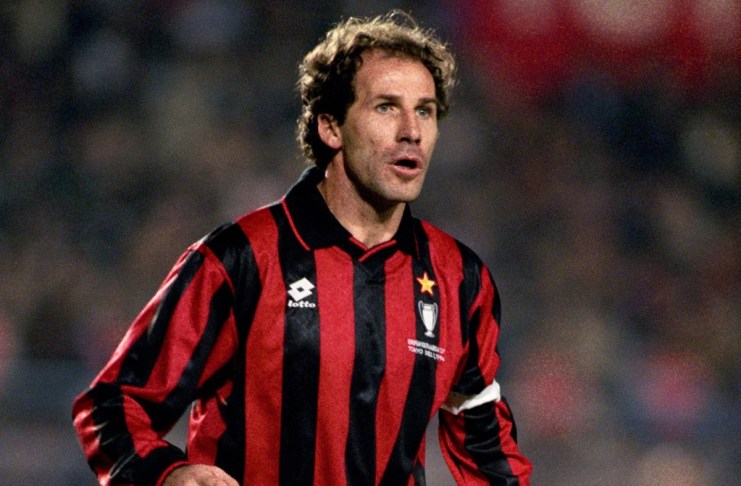 Foto de archivo de Franco Baresi jugando con el AC Milan. (Imaagen tomada de la Web)