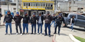 Capturan a guardias del Sistema Penitenciario. Foto PNC