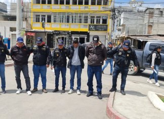 Capturan a guardias del Sistema Penitenciario. Foto PNC