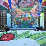 Semanas de trabajo están a punto de llegar a su culmen para la admiración de los visitantes de Sumpango. Foto La Hora: Fabricio Alonzo.